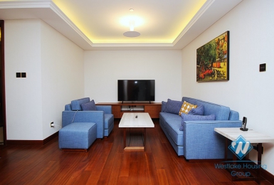 Modern one bedroom apartment for rent in Truc Bach, Ba Dinh